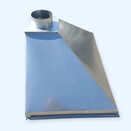 Зонт пристенный с шиной 1000*600h400 150мм